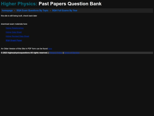 higherphysicsproject/phy screenshot