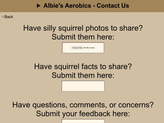 contactus screenshot