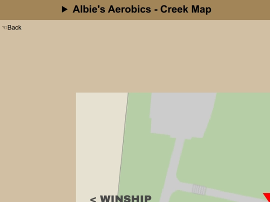 creekmap screenshot