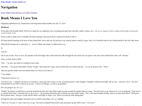 Fic/BonkMeansILoveYou screenshot