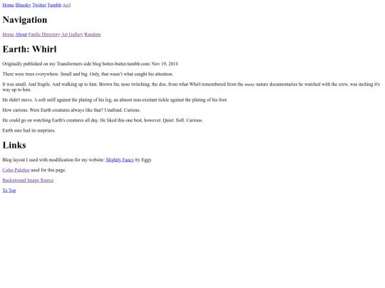 Fic/SmallEarthThings3 screenshot