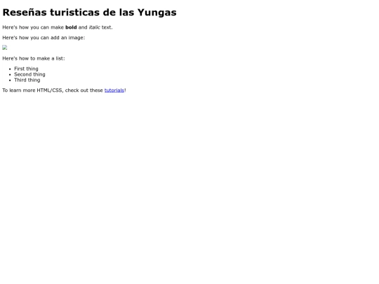 yungas screenshot