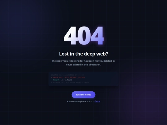 not_found screenshot