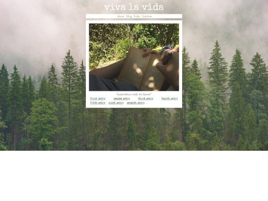 blog screenshot