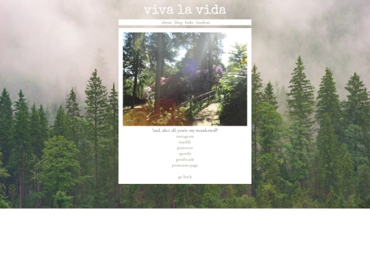 links screenshot