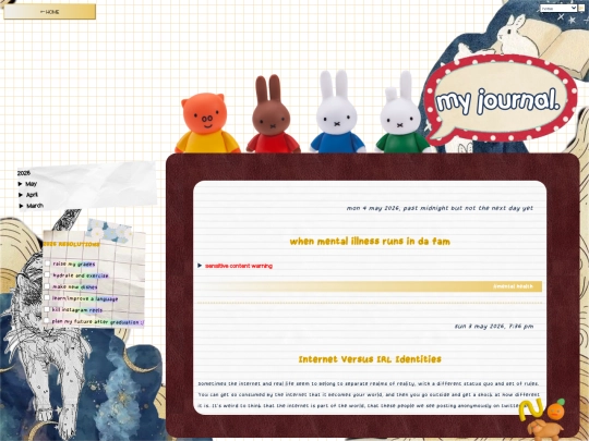 blog screenshot