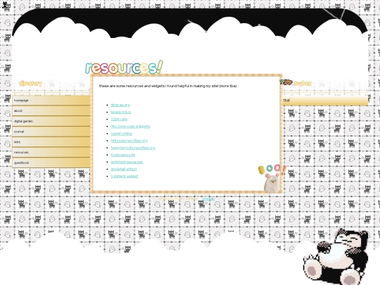 resources screenshot