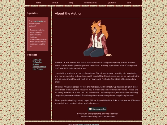 fib/aboutfib screenshot