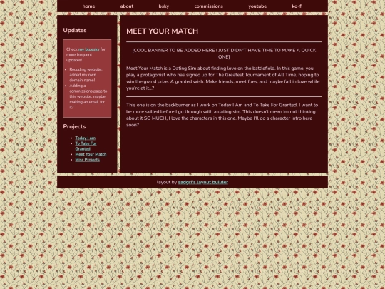 projects/meetyourmatch screenshot