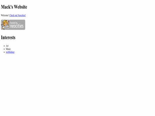 index screenshot