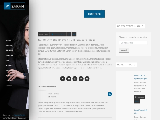 blog-single screenshot