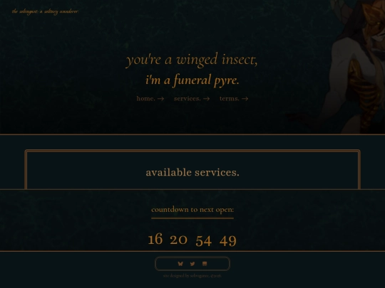 services screenshot