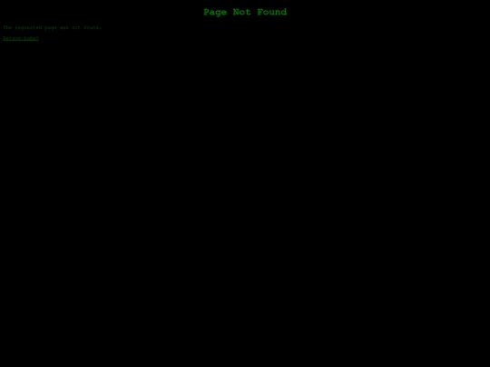 not_found screenshot