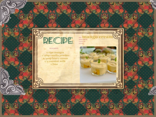 recipes screenshot
