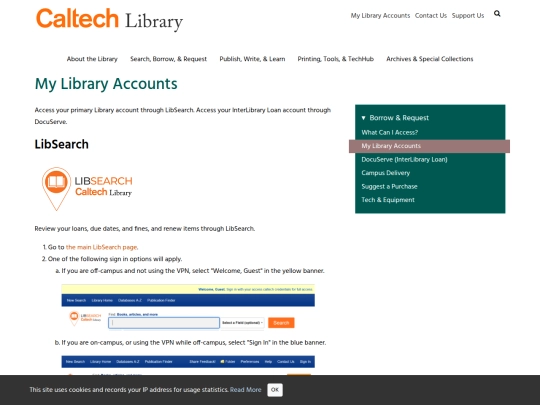 Library screenshot