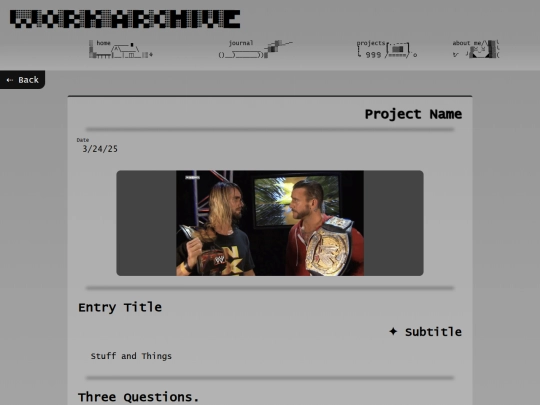 Project screenshot