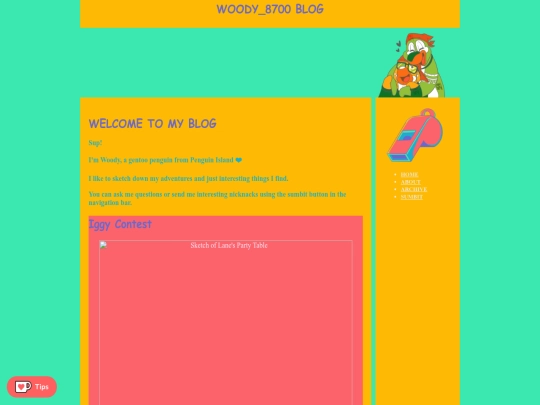 frontpage screenshot