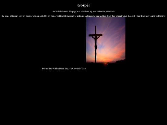 gospel screenshot