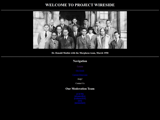 PROJECTWIRESIDE screenshot