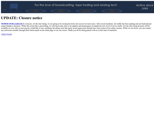 WBS8 screenshot