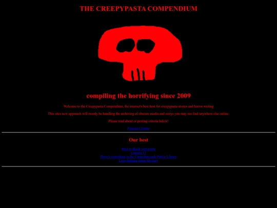 creepypastaconpendium screenshot