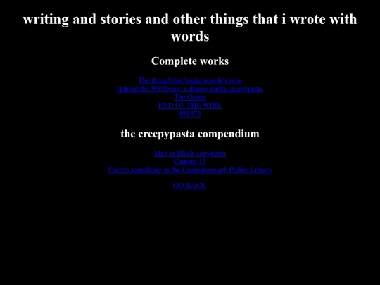 writing screenshot
