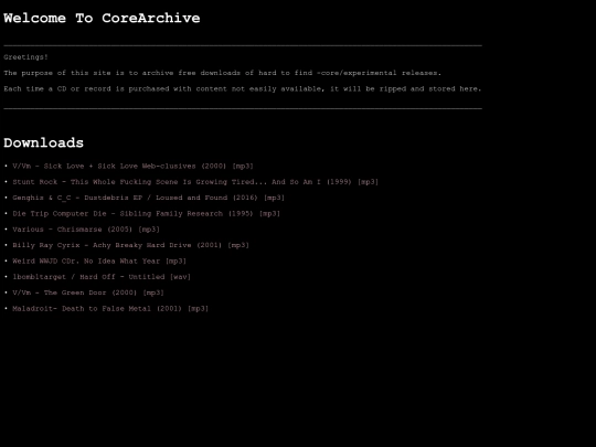 index screenshot