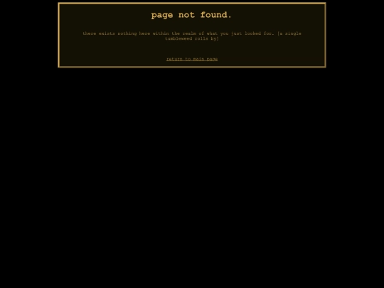 not_found screenshot