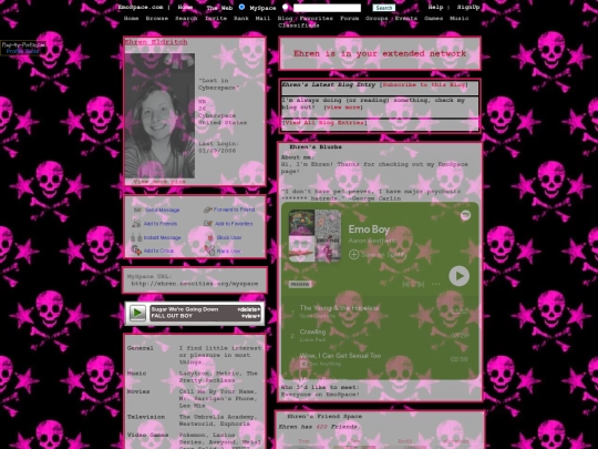 myspace screenshot