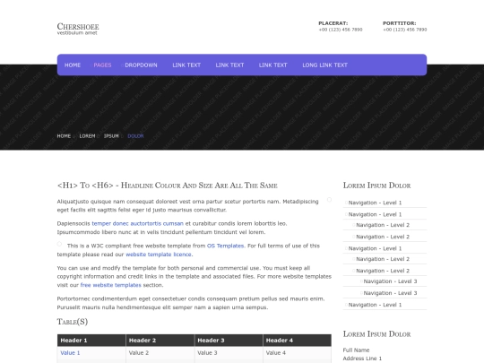 layout/sidebar-right screenshot