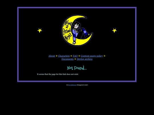 not_found screenshot