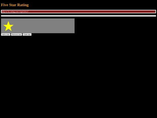 fivestar screenshot