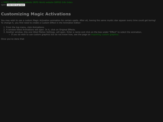 srpg-studio/customize-magic-activations screenshot