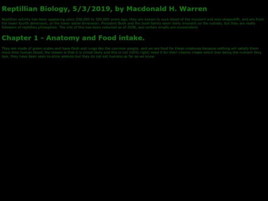 ReptillianBio screenshot