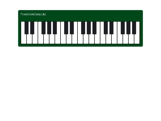 freeCodeCamp/11piano screenshot