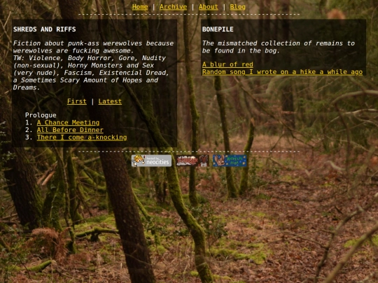 archive screenshot