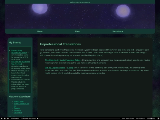 translations screenshot