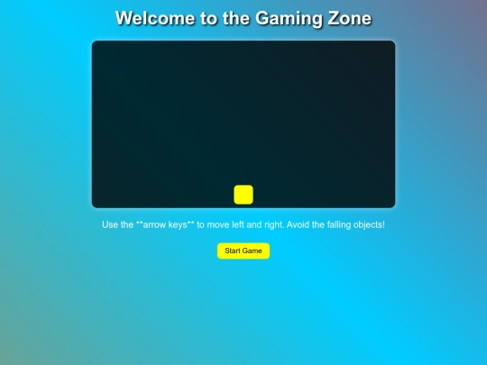 gamehomepage screenshot