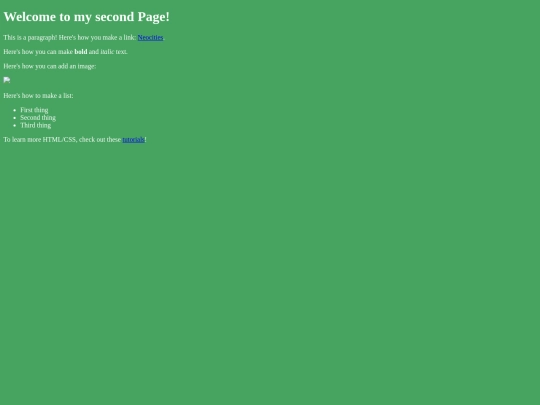 second.page screenshot