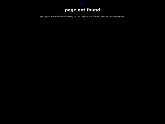 not_found screenshot
