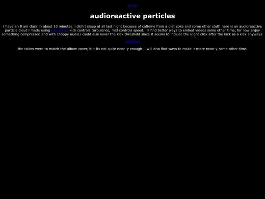 particles screenshot