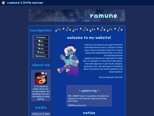 homepage screenshot