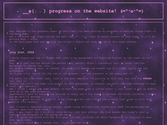 progress screenshot