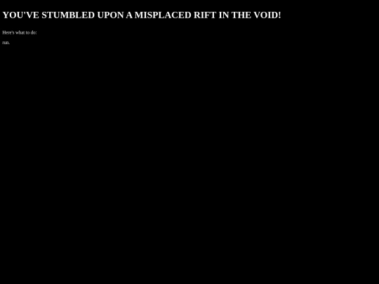 not_found screenshot