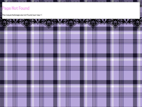 not_found screenshot