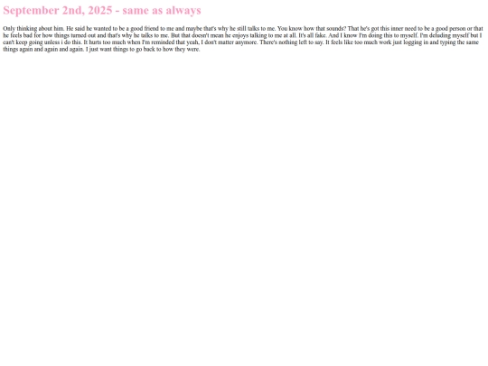 diary/02092025 screenshot