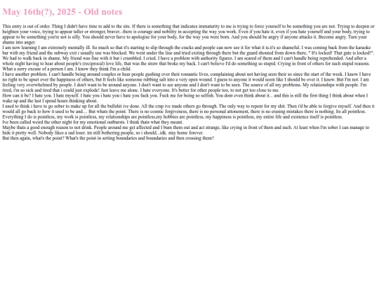 diary/16052025 screenshot