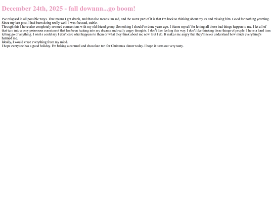 diary/24122025 screenshot