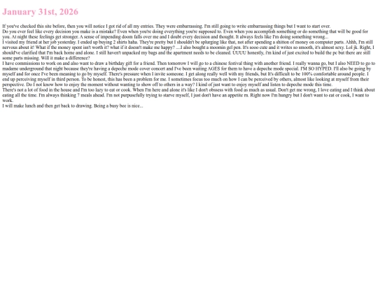 diary/31012026 screenshot