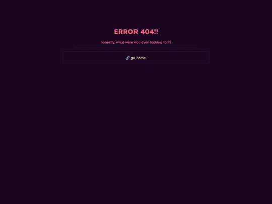 not_found screenshot